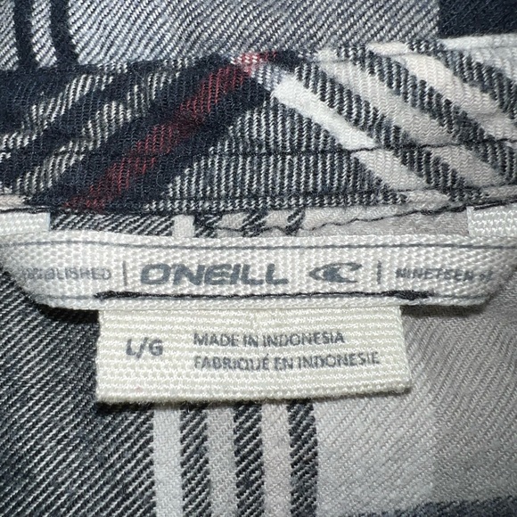 O’Neill Flannel Plaid Button Up Shirt - Picture 7 of 9